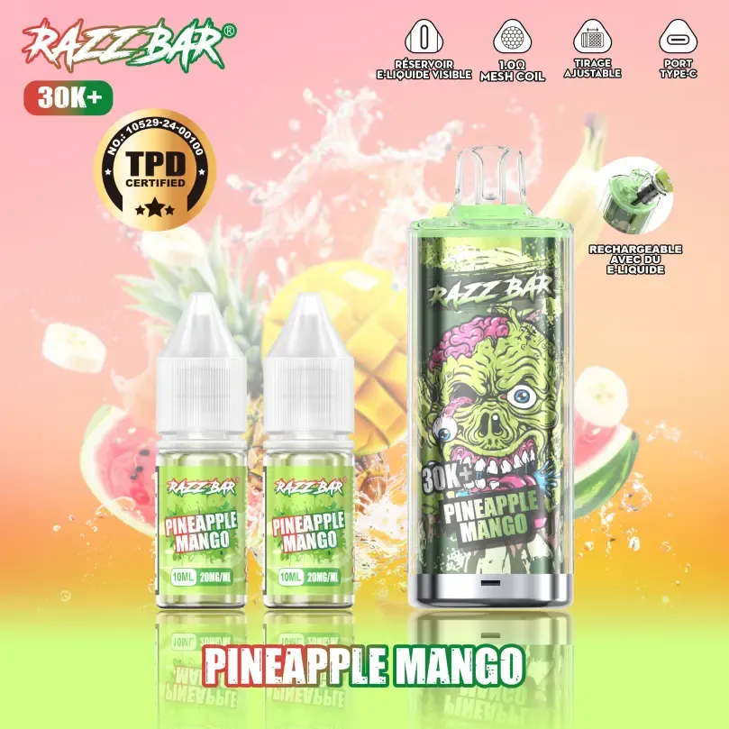 Razz Bar 30000 Puffs: บทวิจารณ์ขั้นสุดท้ายประจำปี 2024
