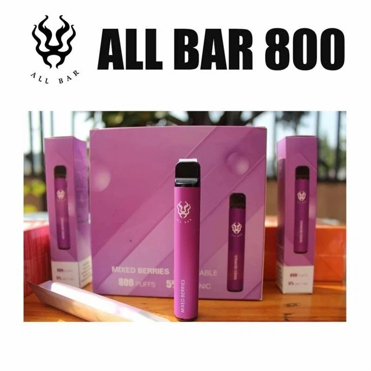 ALL BAR 800 Disposable Electronic Cigarette best