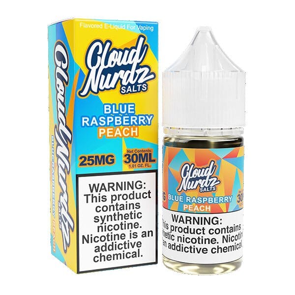 Blue Raspberry Peach โดย Cloud Nurdz TFN Salts 30ml