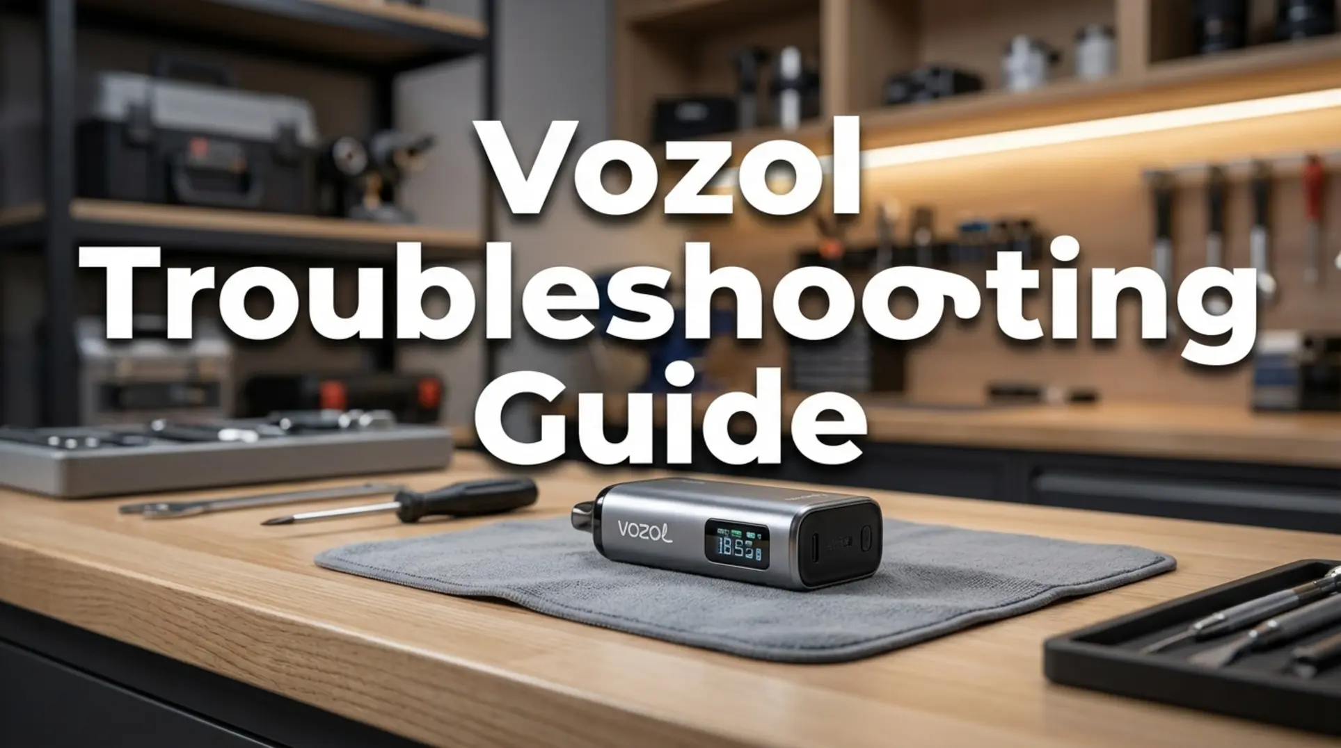 การแก้ไขปัญหา Vozol Vista 20000: คู่มือผู้เชี่ยวชาญสำหรับเจ้าของร้านค้า