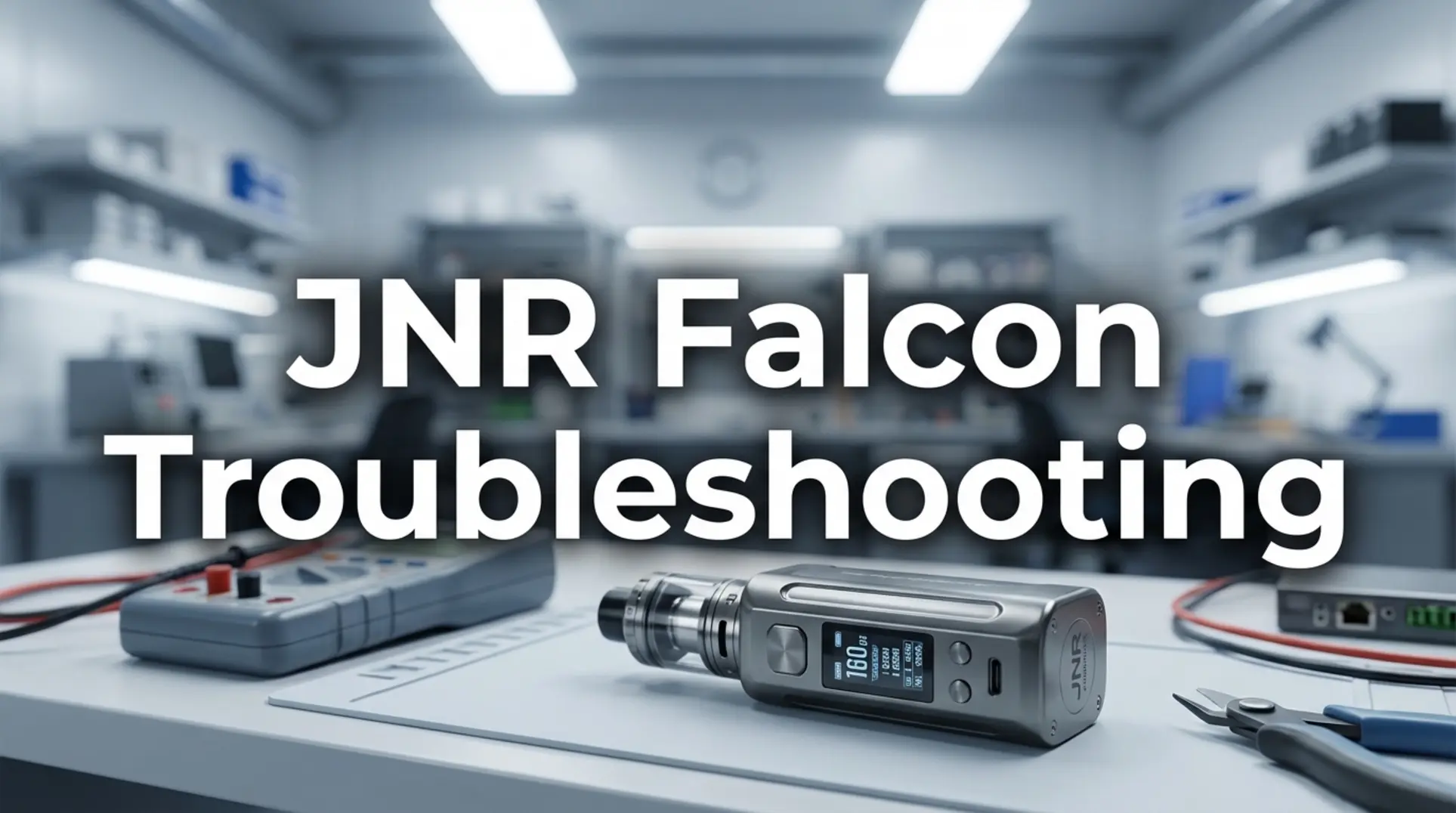 สุดยอดคู่มือการแก้ไขปัญหาพัฟ JNR Falcon X 28000 ✓