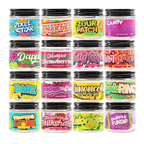 Whole Melt Candy Edition jars