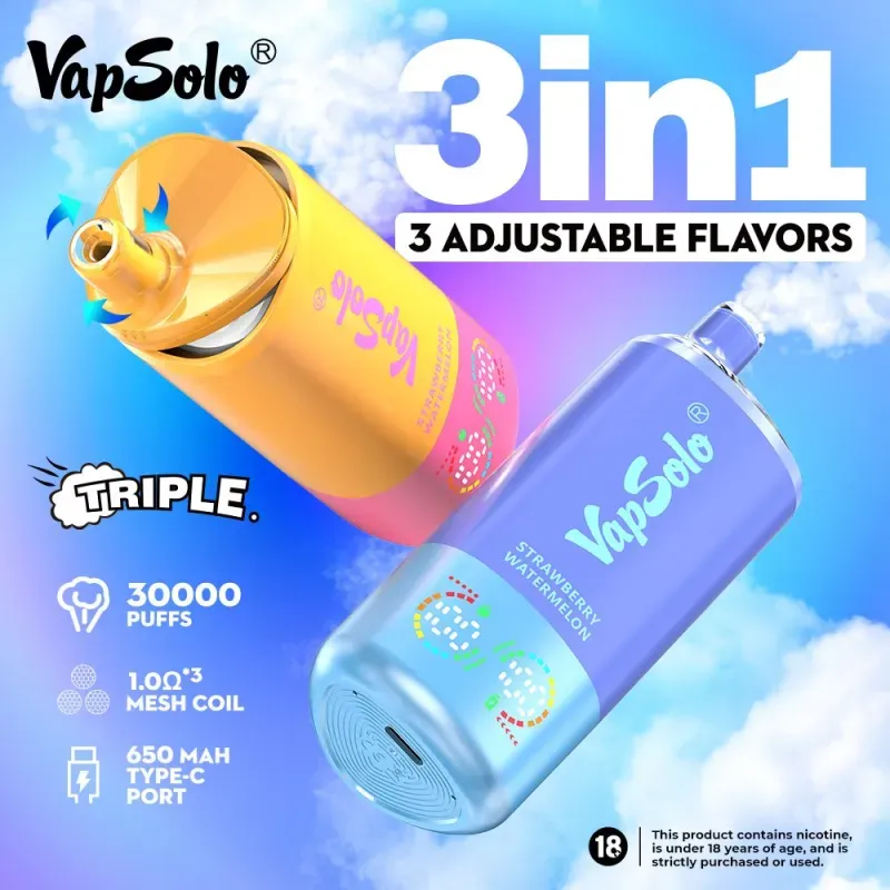 รีวิว Vapsolo Triple 30000 Puffs: ความซื่อสัตย์ ข้อมูล- การสนับสนุนจาก Vape แ...