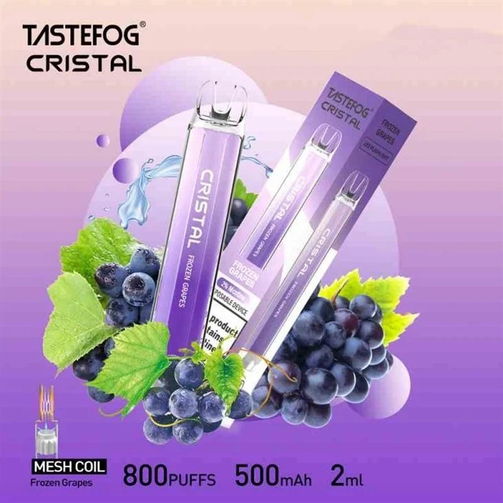 TASTEFOG CRISTAL 800 Puffs Vape factory